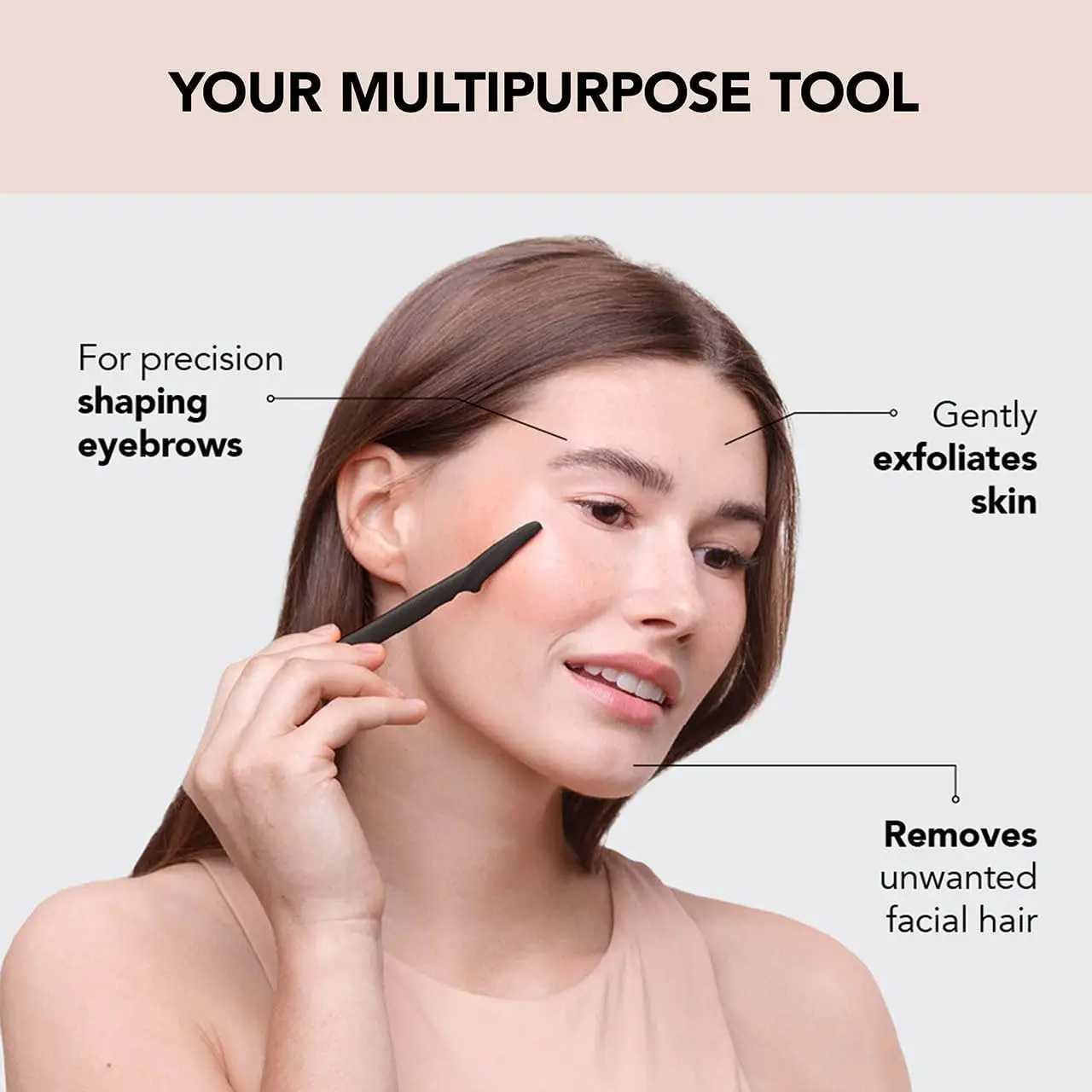12pcs Face Razors for Women  Eyebrow Razor & Face Shaver for Women Facial Hair Removal for Women Dermaplane Razor for Women Face 4