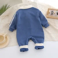 Baby Clothes Boys Girls Babies Handsome Onesies Newborn Outing Outfit Birthday Super Cute Spring and Autumn Clothes Rompers 4