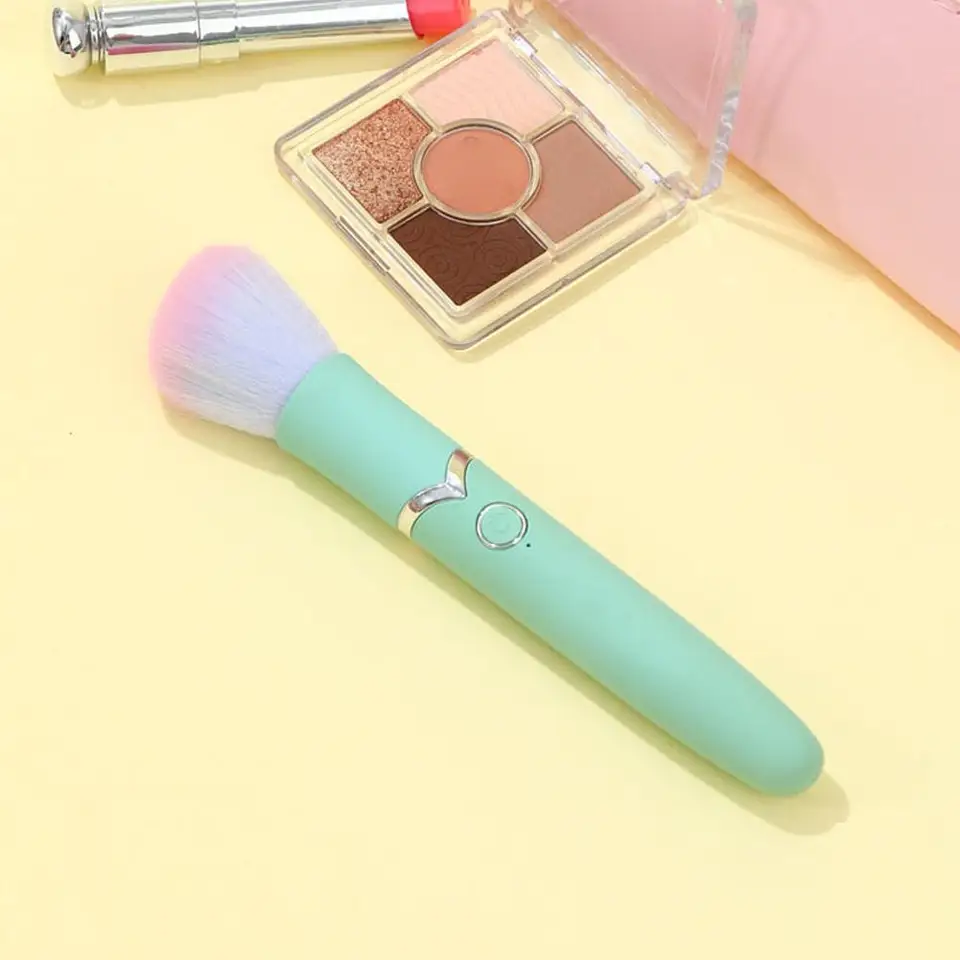 Electric Rechargeable Cosmetic Brush for Makeup Application