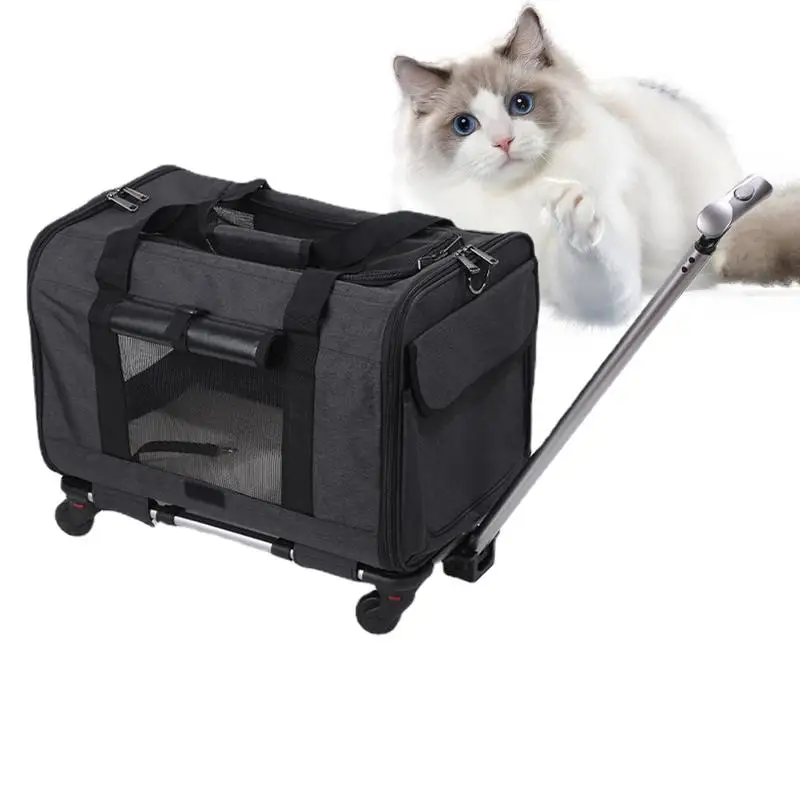 

Dog Carrier Bag Soft Side Backpack Cat Pet Carriers Dog Travel Bags Foldable Dog Trolley Case Small Outgoing Pets Transport bag