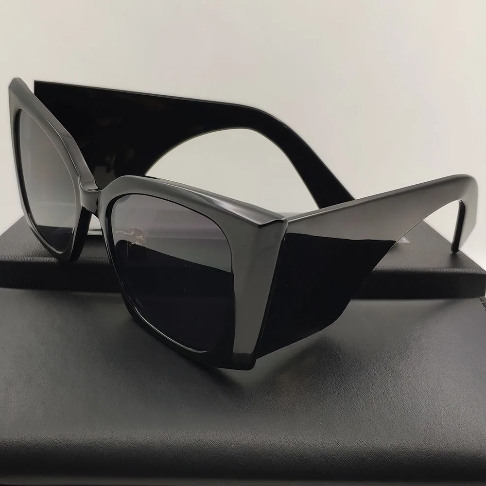2023 Hot Trending Products Big Frame Fancy FASHION Sunglasses For Women Vintage Square Large Black Brand Designer SUN_voghion.com