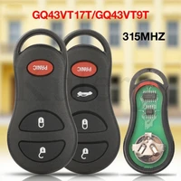 Jingyuqin 3/4BTN 315MHZ GQ43VT9T GQ43VT17T สมาร์ทรีโมทคีย์สําหรับ Chrysler Concorde 300 LHS Neon สําหรับ Dodge Interpid Neon Plymouth