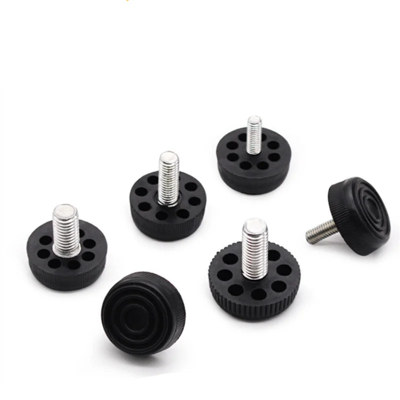 4pcs Height Adjustable Leveling Chair Leg M10 M8 M6 Feet Mat Floor Protector for Sofa Bed Cabinet Table Furniture Accessories