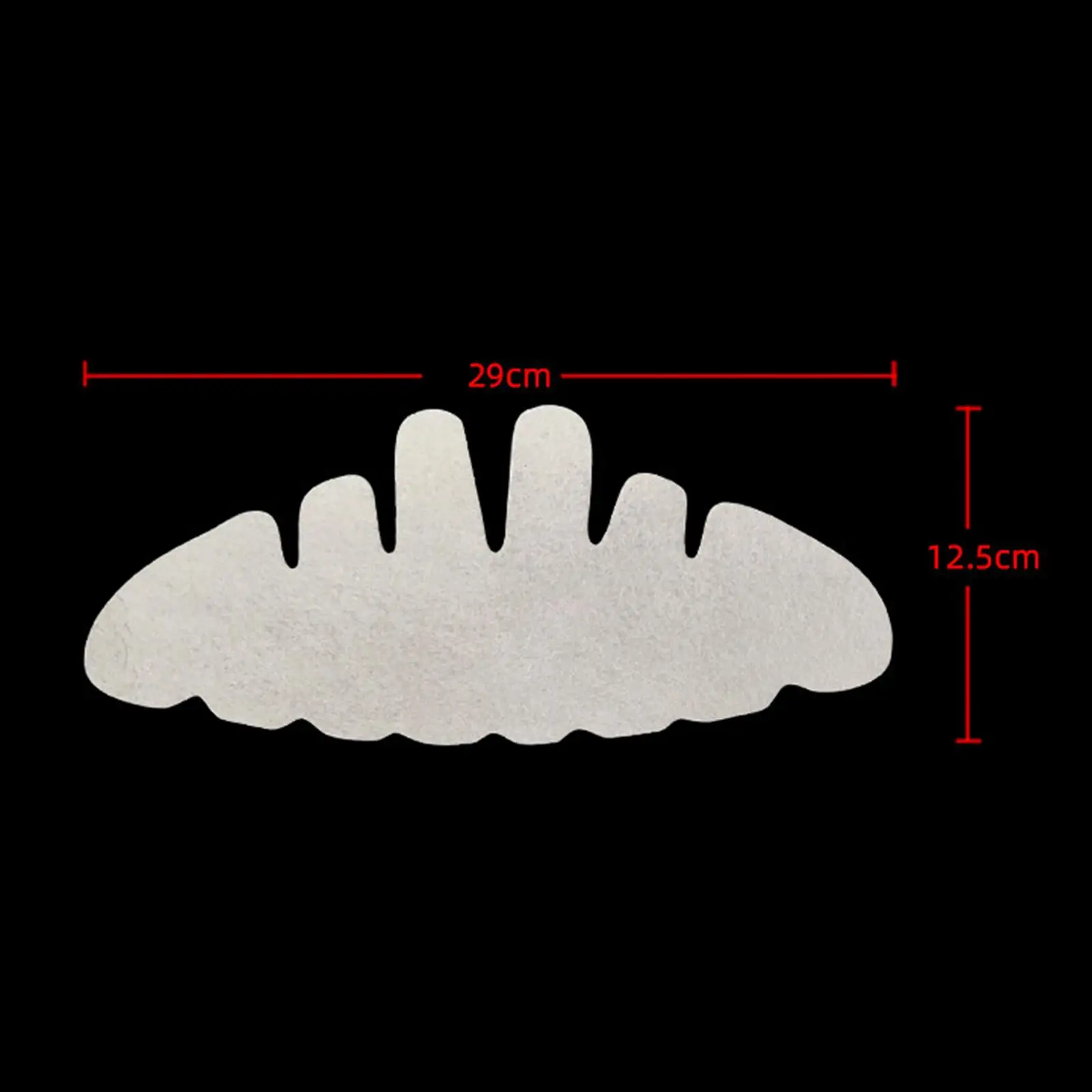 Baseball Cap Sweat Liner Hat Size Reducer Pads Insert Absorbent Sweat Pad baseball cap baseball hats baseball caps hat sweat absorber hat accessories 30Pcs
