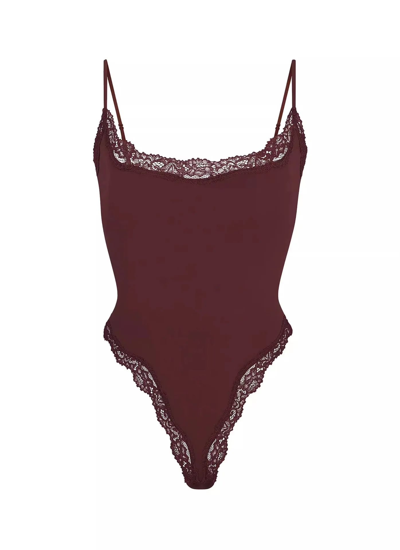 sks Valentine's Day lace edge halter jumpsuit vest bodysuit slim-fit elastic body vest