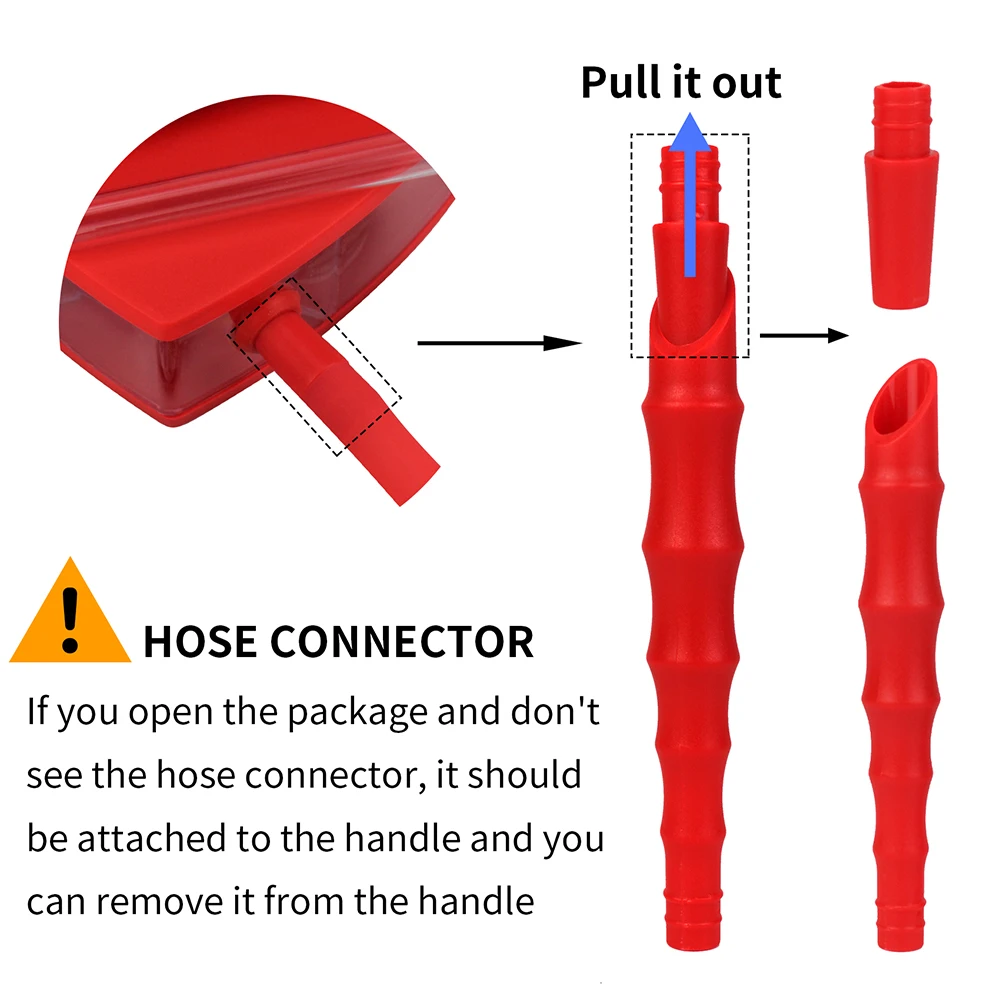 Hookah Accessories Plastic Handle Universal Shisha Detachable Handle Hookah Bowl Accessories Plastic Shisha Long Mouth Pipes