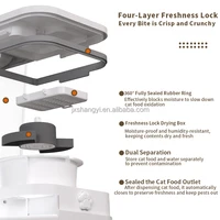 2026 5L Electronic Automatic Dog Cat Food Dispenser Smart Pet Feeder With HD Camera Quantitative Microchip Timer 2