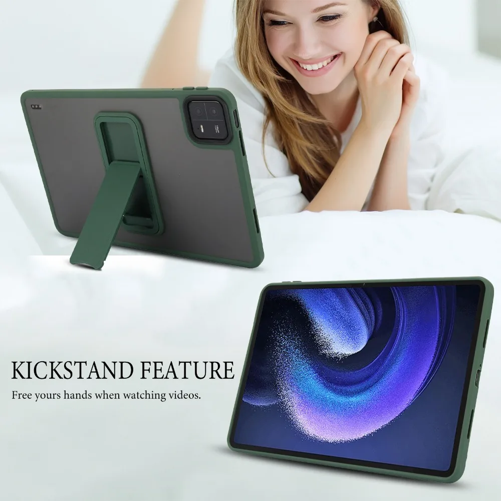Shockproof Stand Tablet Back Cover - Universal Fit