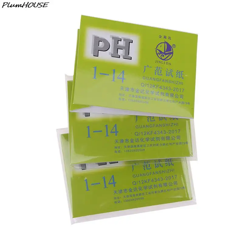 

80Strips/Pack PH Test Strips Full Range PH Meter PH Controller 1-14st Indicator Litmus Tester Paper Water Soilsting Test Strips