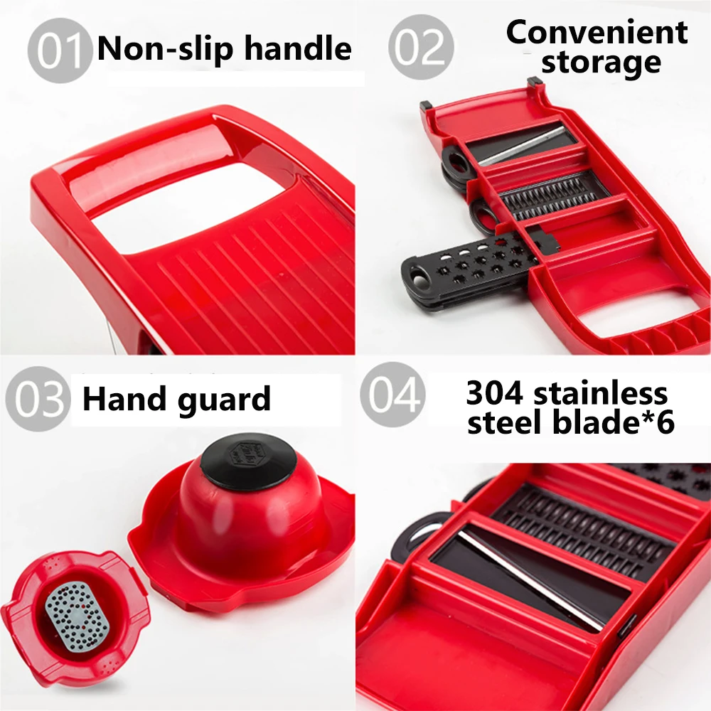 7IN1 Multifunctional Vegetable Cutter for garlic chopper