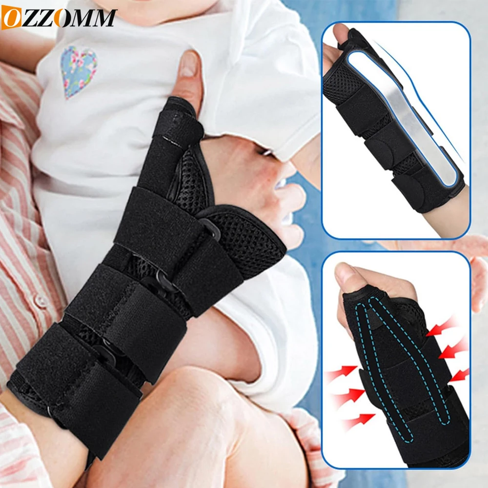 Wrist brace,wrist guard,wrist support band,wrist support,thumb splint 1PCS Carpal Tunnel Wrist Brace Thumb Support Adjustable Night Thumb Spica Splint Hand Wrist Guard Stabilizer for Arthritis