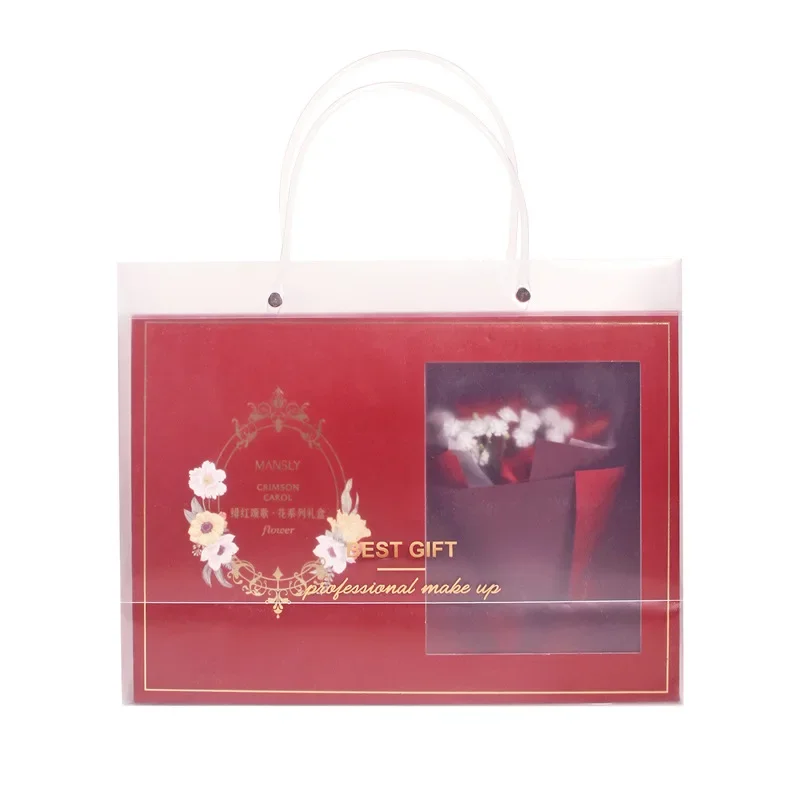 Flower Series Gift Box Tanabata Valentine's Day Birthday Gifts Set Send Wife Makeup Sets Confession Eyeliner Makeup Bag Cosmetic 5