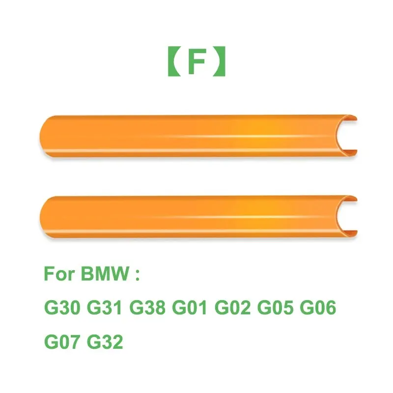 Front Grille Trim Strips - Stylish Decorative Frame Stickers (Set of 2)