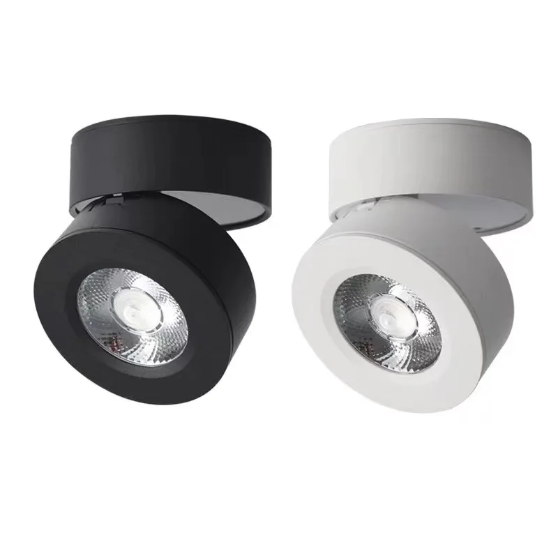 COB Spot Light, Iluminação de parede de fundo, 5W, 7W, 10W, 12W, 15W