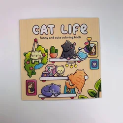 Cat Life: A Delightful and Whimsical Adult Coloring Experience (MULTI)