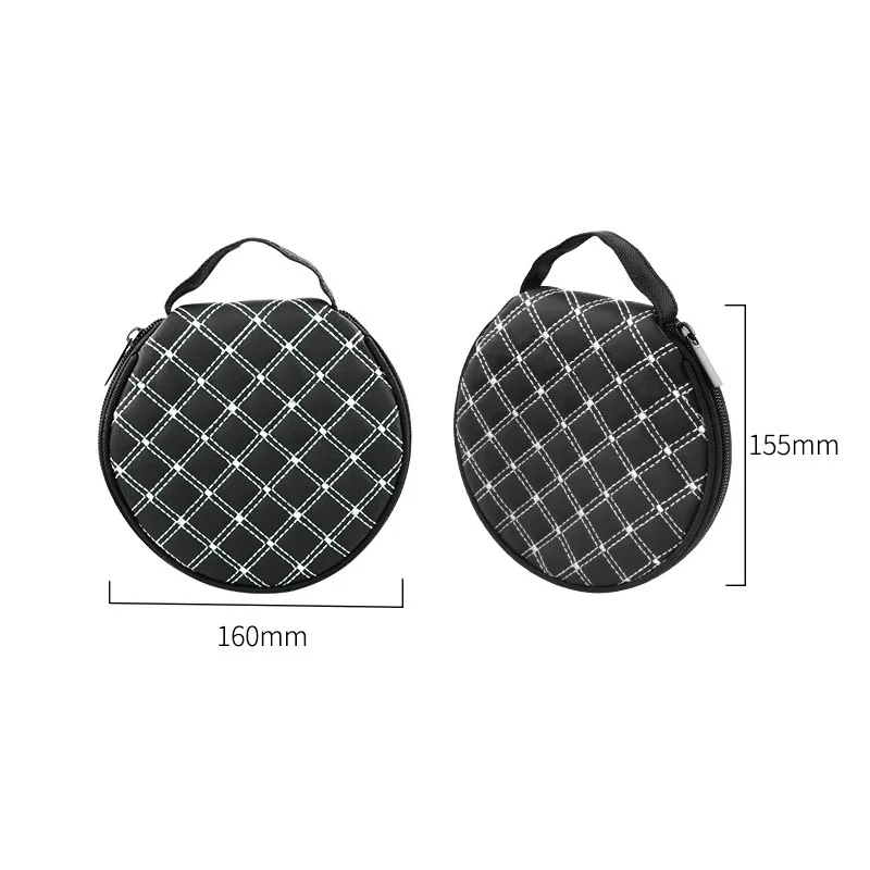 CD Case 20 Capacity Hard Plastic DVD Case Portable Zipper CD Holder Large Storage Disc Wallet Bag for Car Home Travel,cd dvd storage bag,cd dvd storage case