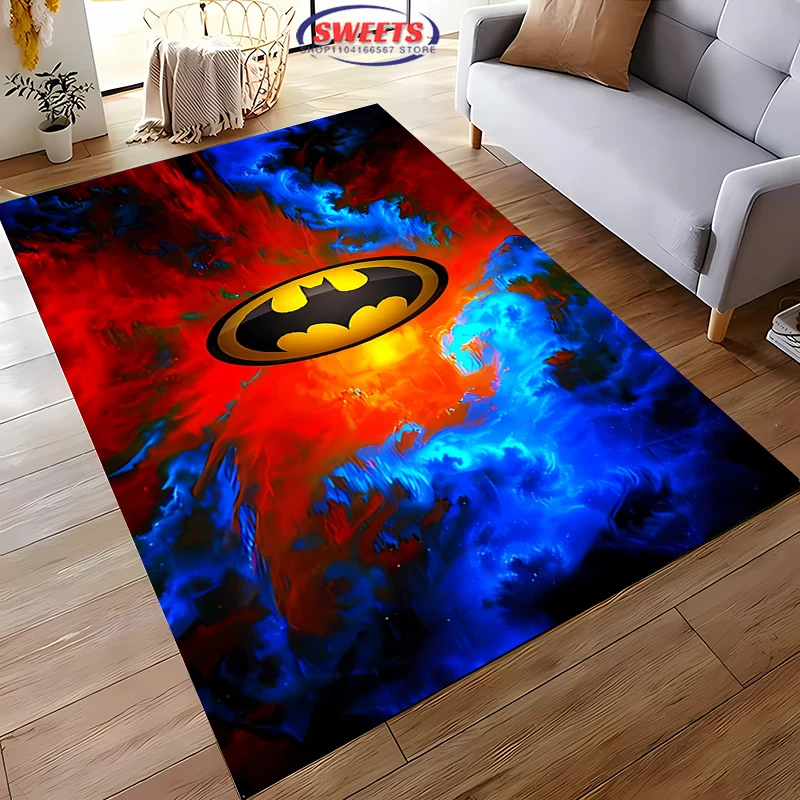 BATMAN×HOME ECONOMICS EXPERIMENT RUG NO.1 Batman Logo Theme