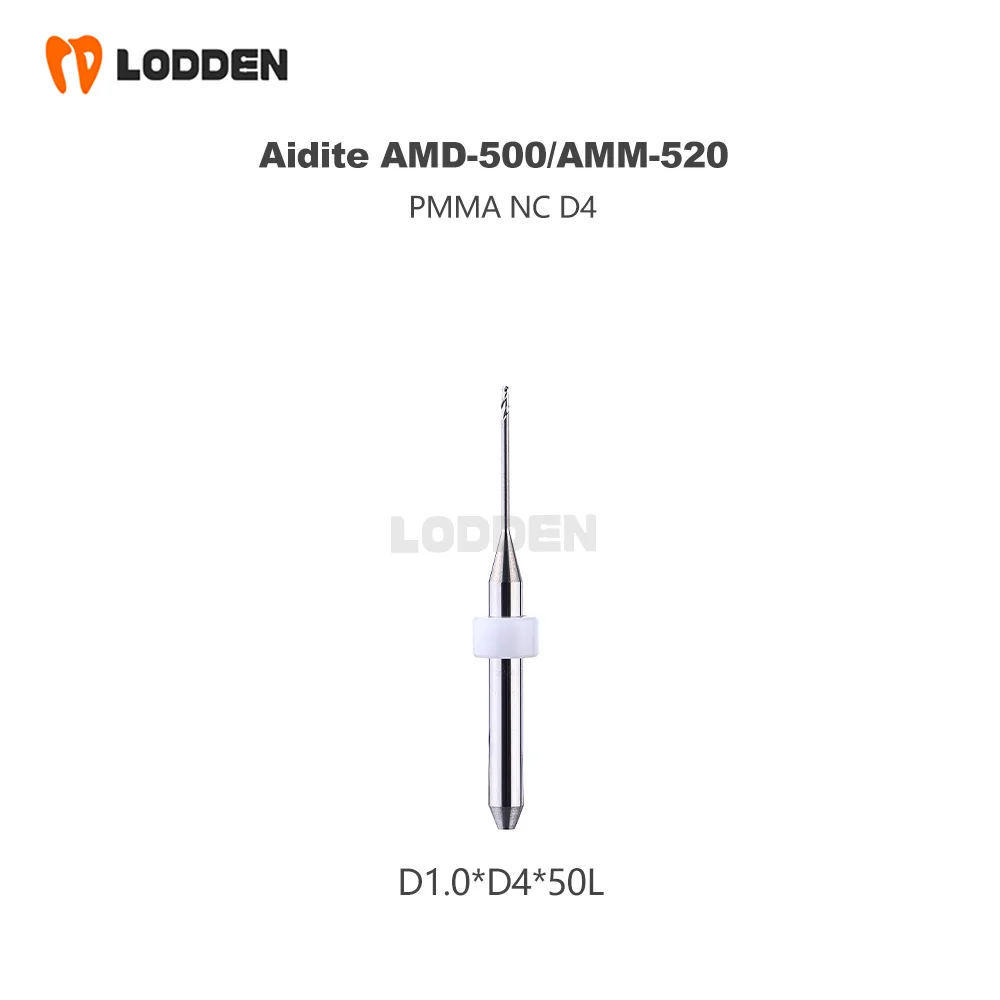 Aidite AMD-500 AMM-520 Dental Zirkon oxid PMMA Fräs bohrer D4 Zahnmedizin Labor materialien Flat End Schleif bohrer Diamant werkzeuge – Detail 10