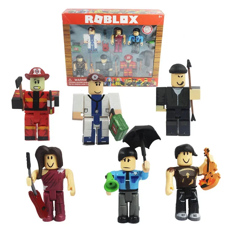 Bonecas Roblox para crianças, coleção grande, bolsa em caixa