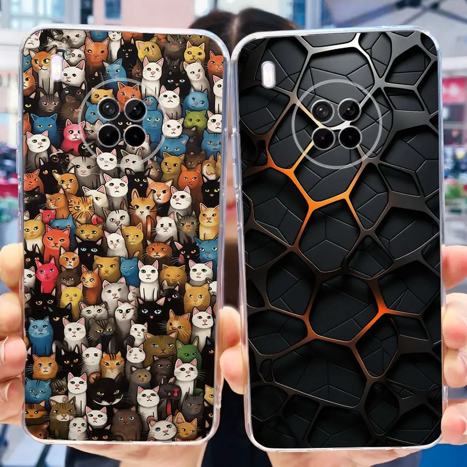 Fashionable Soft Silicone TPU Phone Case with Cool Pattern Design