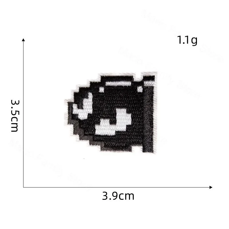 Super Mario Bros Patches on Clothes Anime Iron on Embroidered Patches for Clothing Cartoon Funny Patch for Clothing Badges Gift