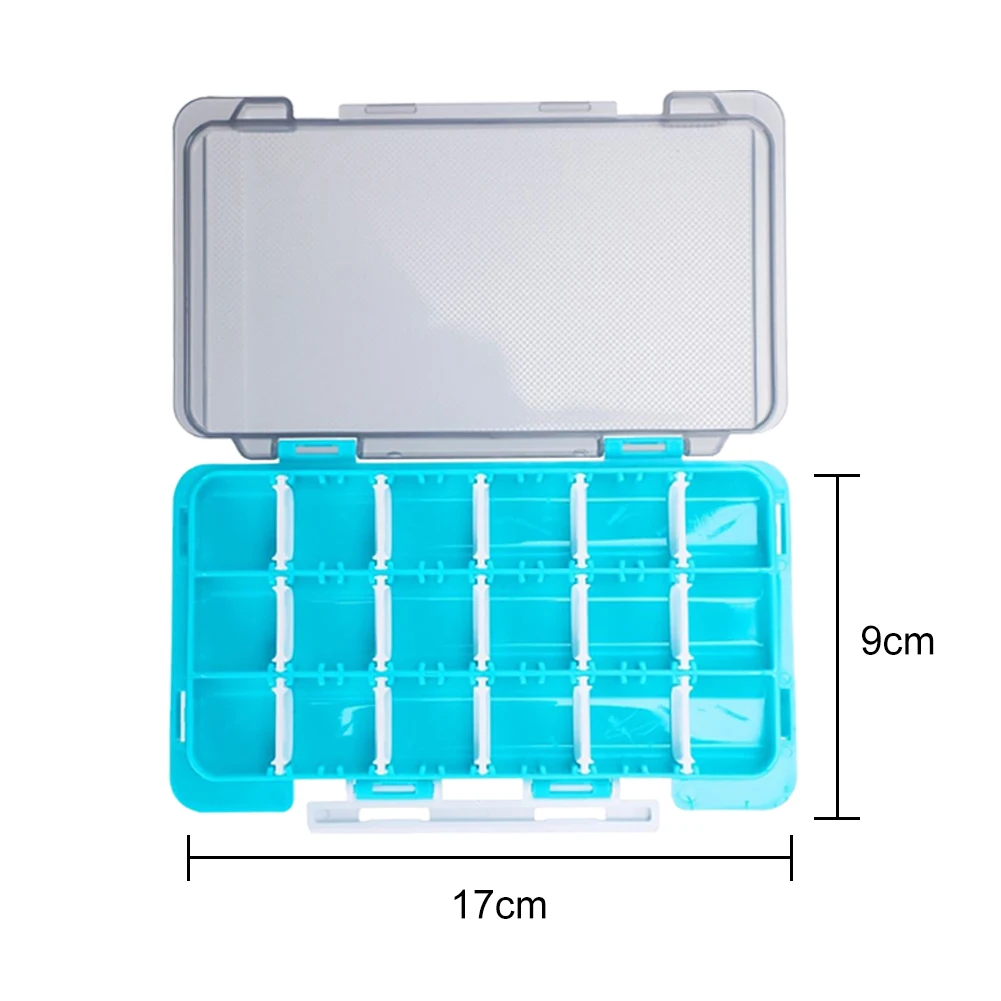 Portable Fishing Tackle Box Double Layer Detachable Fishing