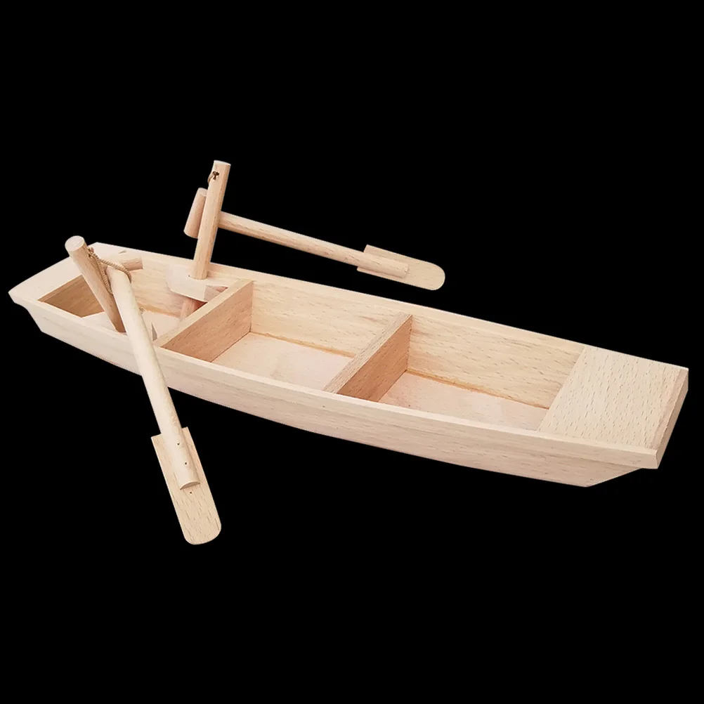 

Wooden Mini Boat Model Small Wooden Fishing Boat Small Model Boat For Home Office Table Table Decoration