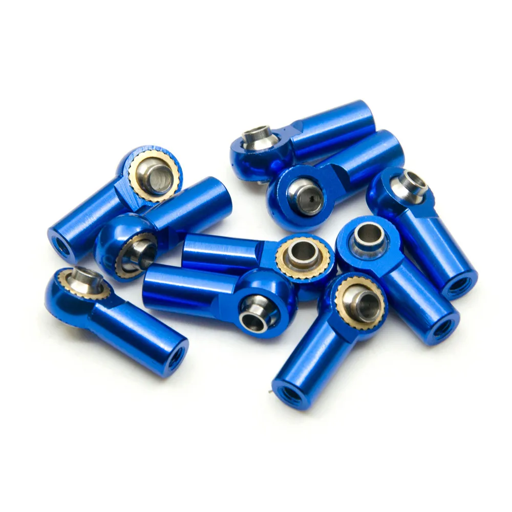 MIBIDAO 5/20Pcs Metall M3 Ball Kopf Verknüpfung Spurstange Ende CW Gewinde Kugelgelenk Für 1/10 RC Modell auto Boot Flugzeug DIY Teile – Detail 10