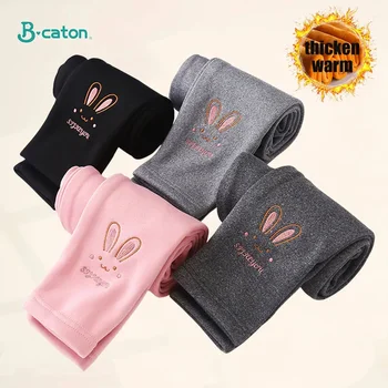 الخريف الشتاء الأطفال الفتاة يغطي الرجل رشاقته الدافئة الاطفال فتاة الدافئة أفخم يغطي الرجل السراويل مرونة الخصر طماق الاطفال السراويل