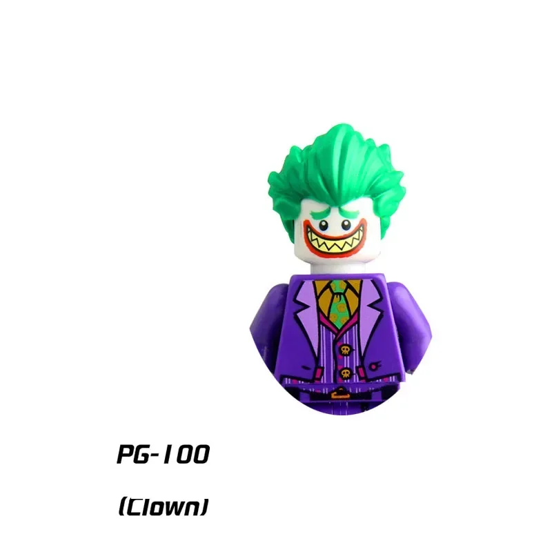 thumbnail image 1 of Bloques de construcción de superhéroes Joker, Batman, Harley Quinn, gato, muñecos de ladrillos de anime, minifiguras de acción para ensamblar, juguetes de regalo, 1 of 5