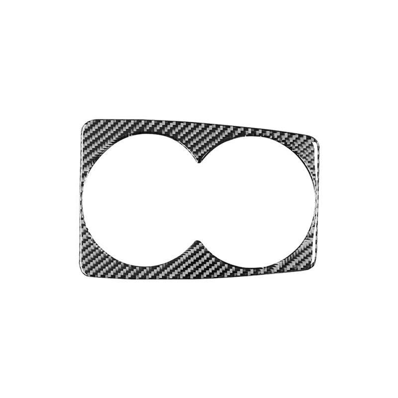 

Подстаканник рамка панель отделка украшение мягкое углеродное волокно для Mazda 3 Axela 2017 2018 аксессуары