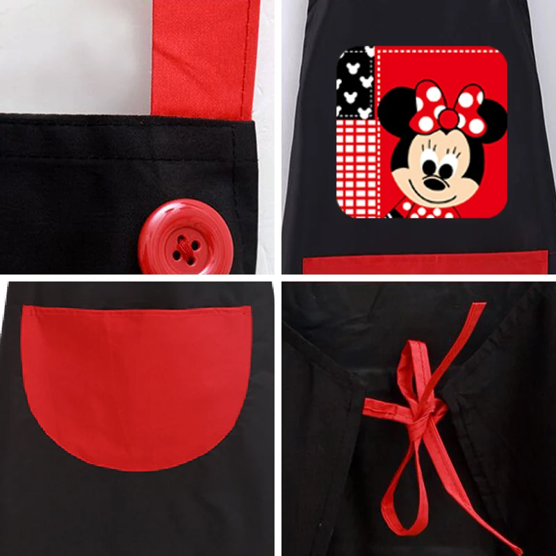Apron female fashion cute Japanese kitchen household waterproof oil proof household cooking work adults men
