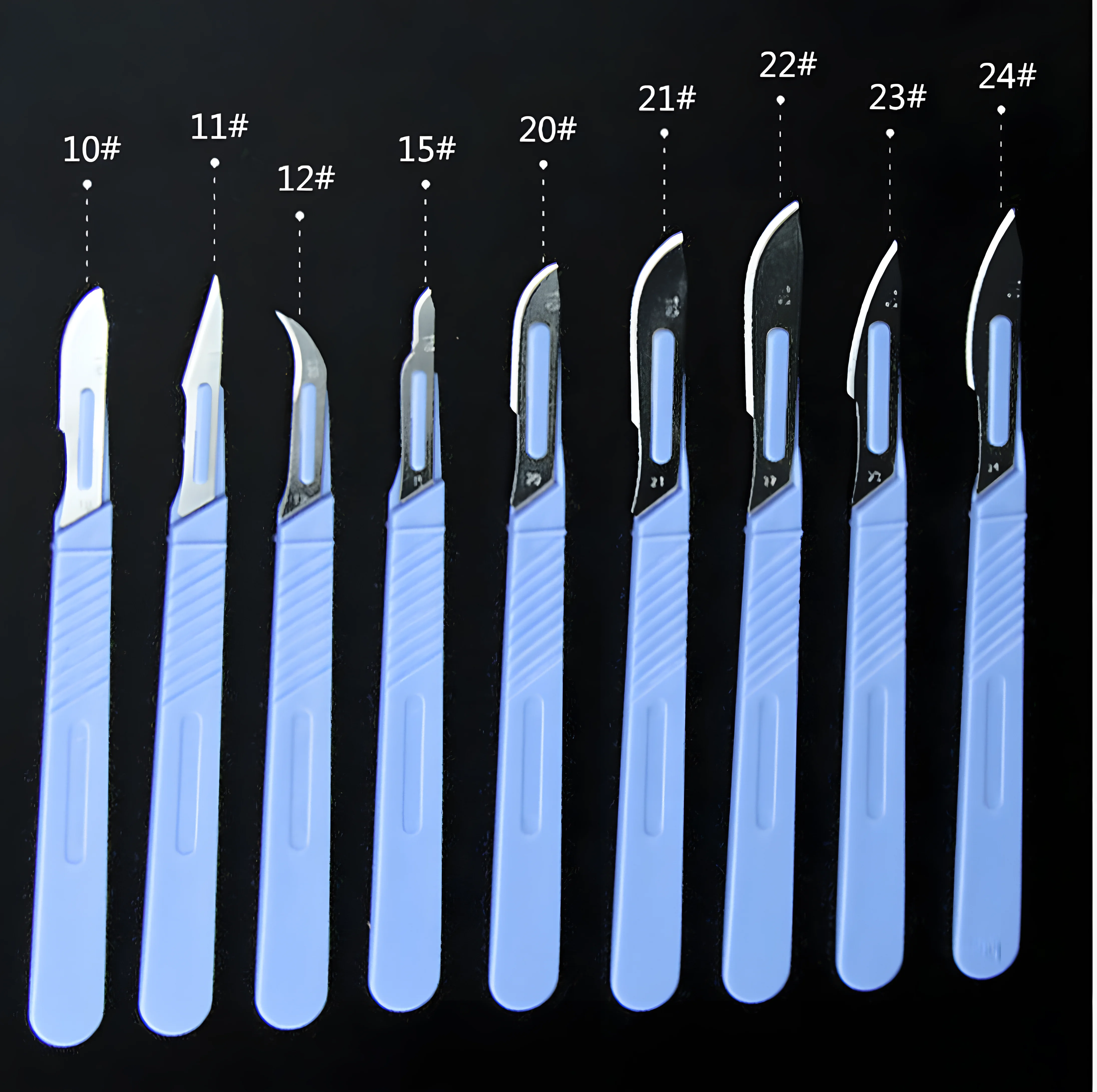 DisposableVeterinarySterileSurgicalKnifeScalpelBladeswith