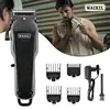 WAIKIL Men's Multi functional Hair clipper Professional Oil Head Electric Pushing Clipper Cordless Barber Styling Tool Trimmer 3