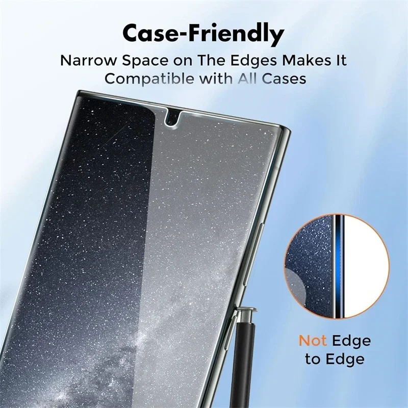 Premium Tempered Glass Screen Protector - 3 Pack