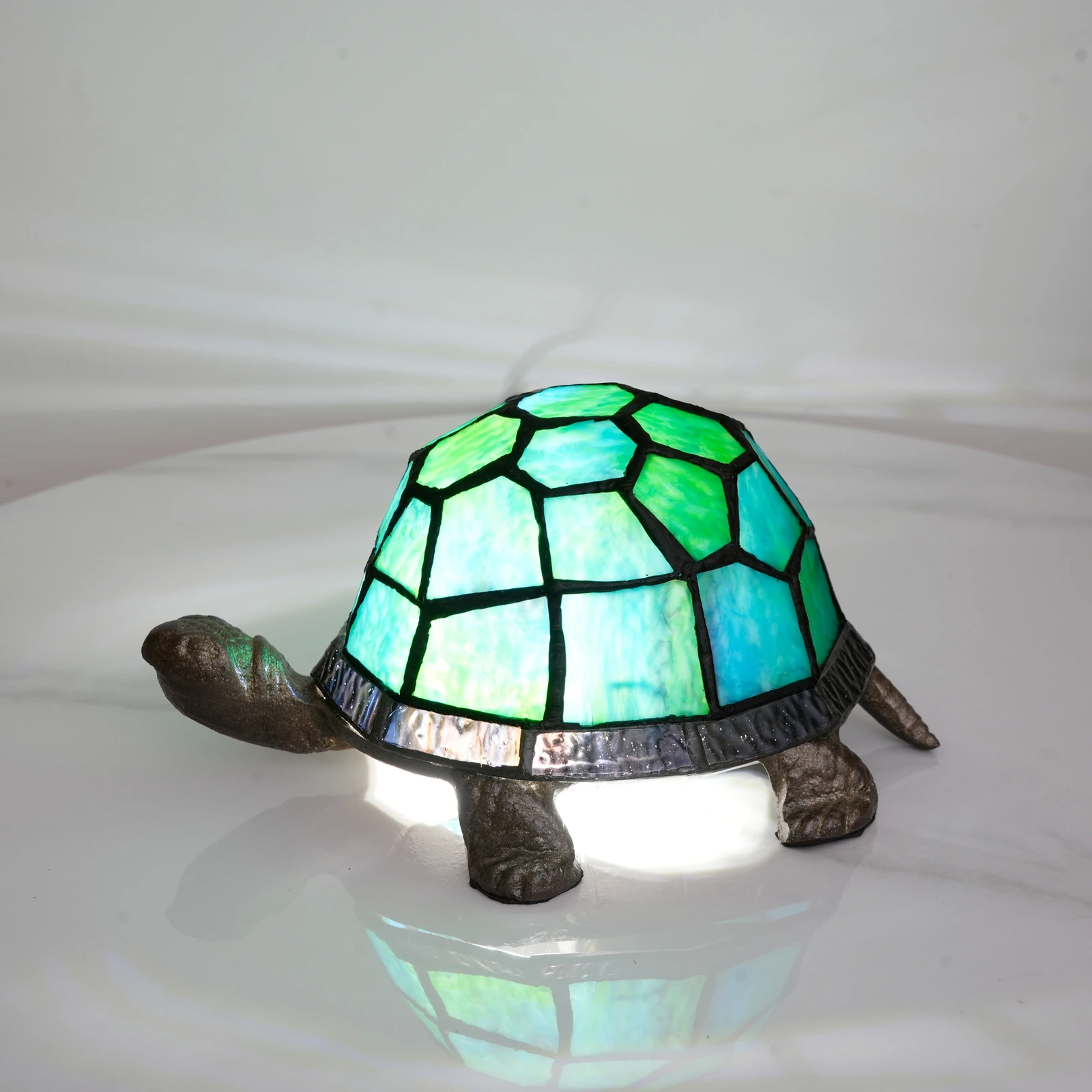 Stained Glass Turtle Lamp 1