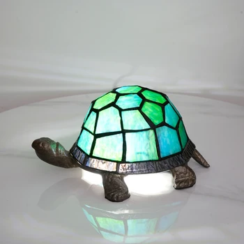 Stained Glass Turtle Lamp 1
