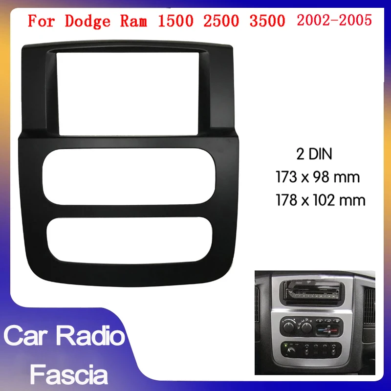 

Автомобильная радиоустановка 2 Din для Dodge Ram 1500 2500 3500-2002