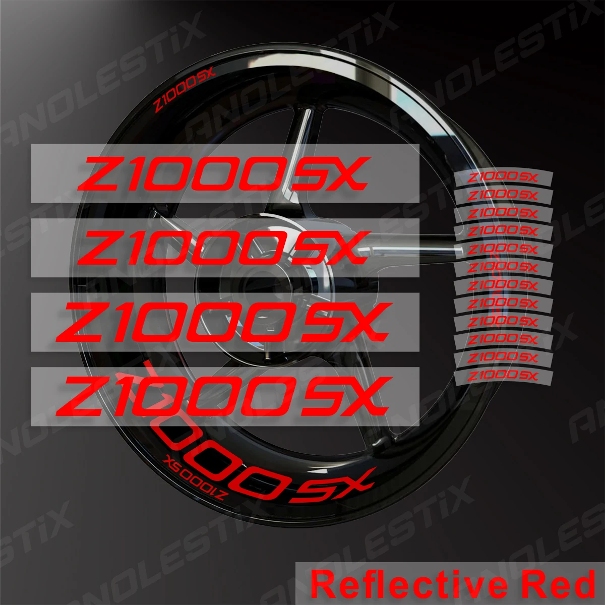 AnoleStix   ݻ ƼĿ  Į  Ʈ , ͻŰ Z1000 SX Z1000SX 2019 2020 2021 2022 2023