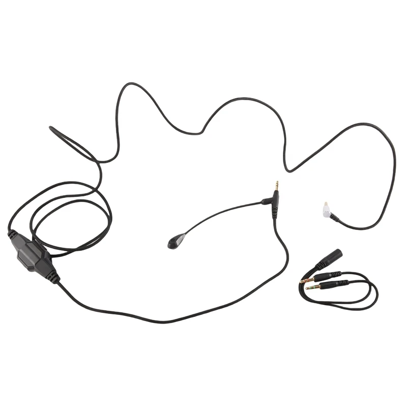 V-MODA 크로스 페이드 M-100 LP LP2 M-80 V-80 붐 마이크 볼륨 케이블, PS4 One 게임용 헤드폰, 3.5mm
