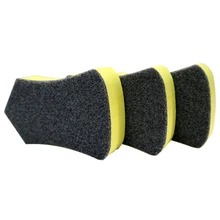 

1pcs Multifunctional Car Sponge Cleaner Interior Cleaning Tools Polishing Brush Leather Seat Removal Glass Cleaning Brush