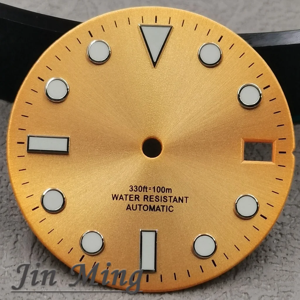 Luxury Multi-Color Luminous Date Window Aseptic Dial for Automatic Movement Watches