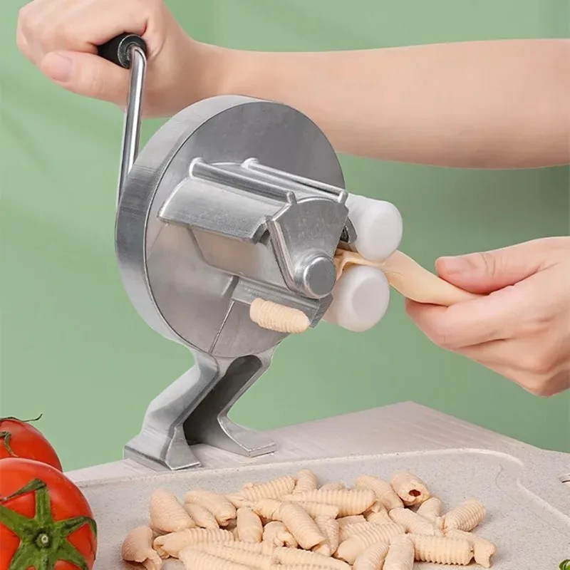 Kitchen Accessories Noodle Press Pasta Attachment Cavatelli Maker Machine Makes Authentic Gnocchi Pasta for Homemade Italian Cooking