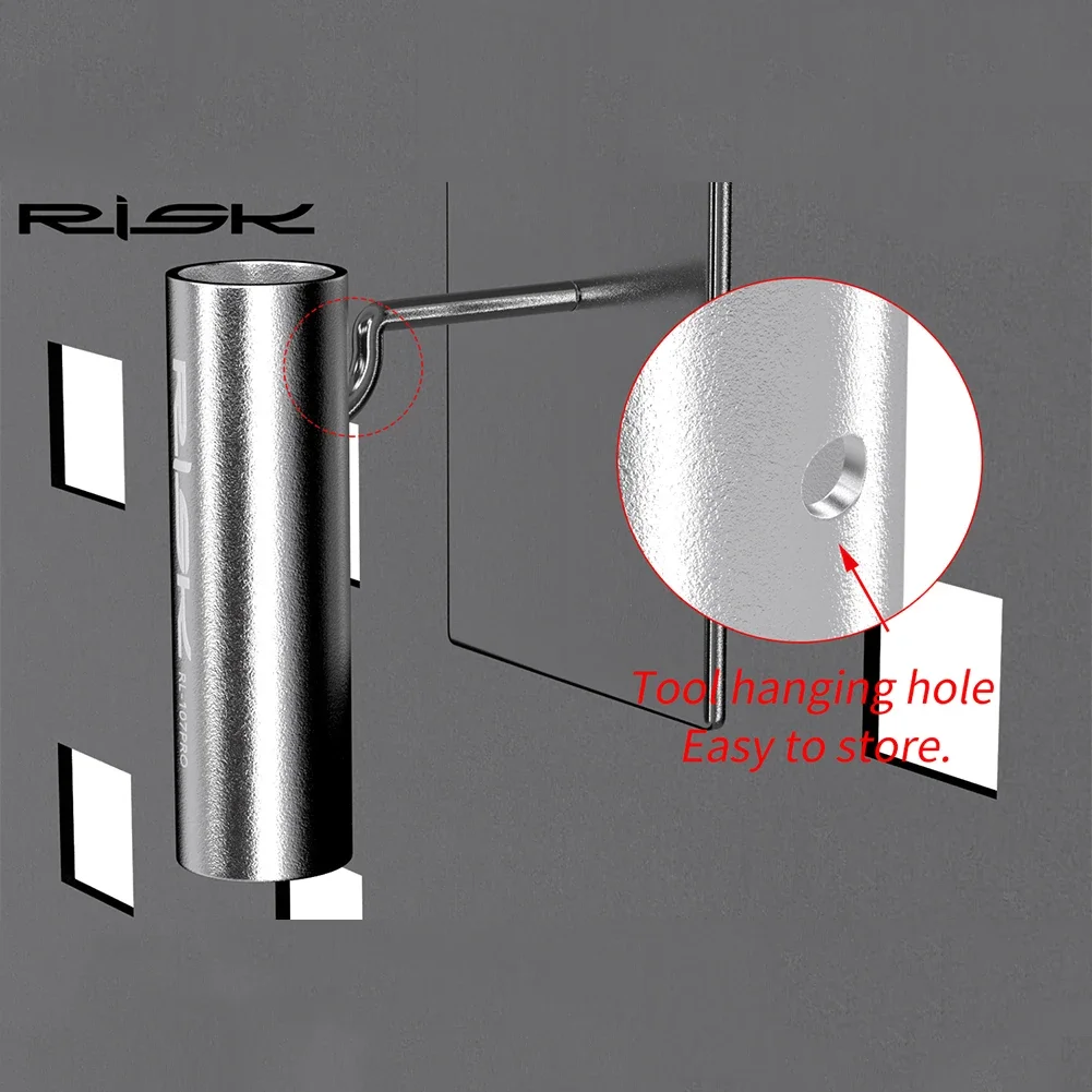 Description Picture 6 of itemBicycle Front Fork Crown Installation Tool with Hanging Hole Bike Headset Cup Remover Crown Bottom Gear Setting Repairing Tool