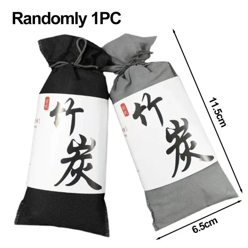 Natural Bamboo Charcoal Air Purifying Bag - Odor Eliminator & Freshener