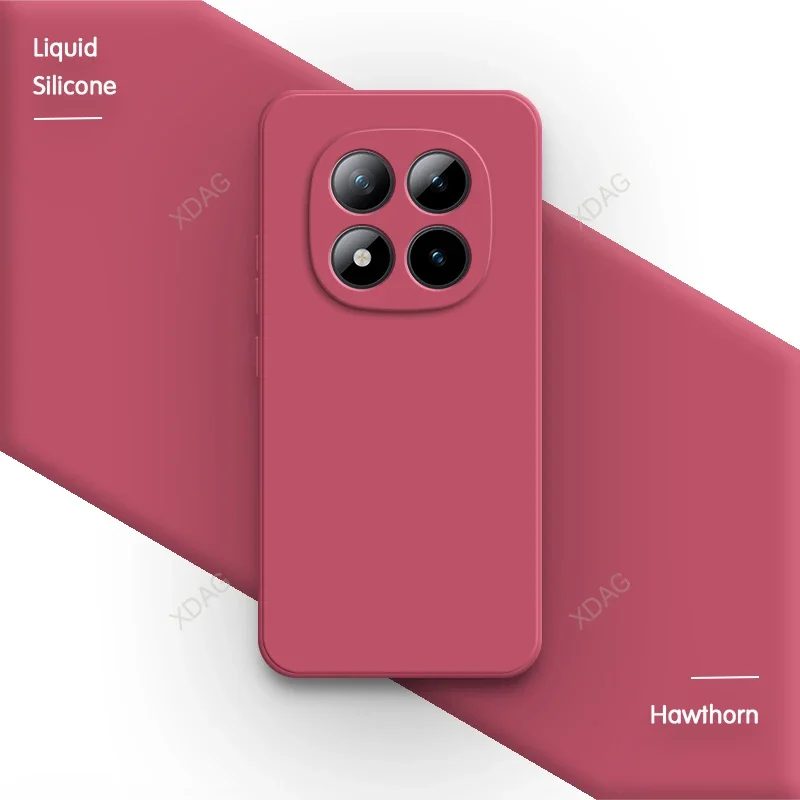 Luxury Liquid Silicone Soft Phone Case - Simple Back Cover