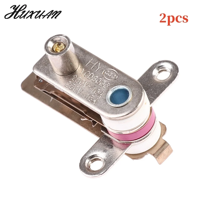 2pcs 10A Metal YCD3005 Universal Electric Pressure Cooker Pressure Switch Thermostat Temperature Control Switchs