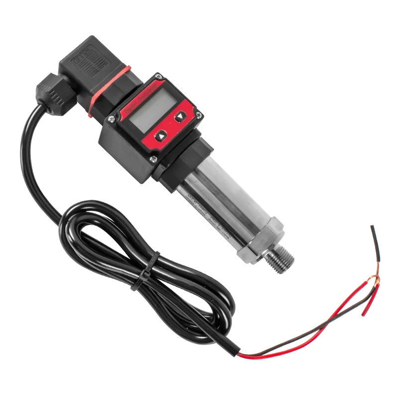 LCD display Pressure Sensor 5bar 10bar 16bar 0.1Mpa 24V G1/4 water oil gas pressure transmitter