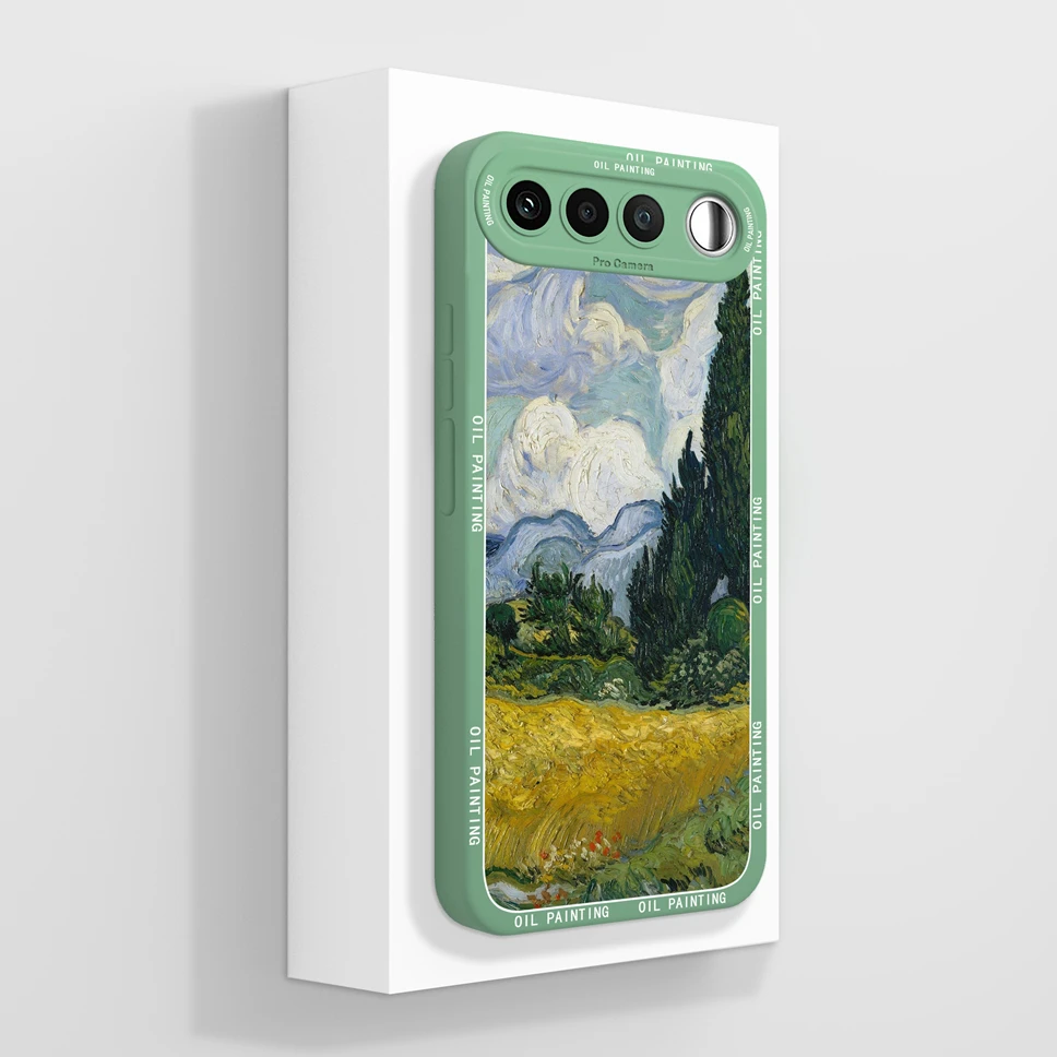 Aesthetic Floral Liquid Silicone Camera Protective Case - Soft & Smooth Cover
