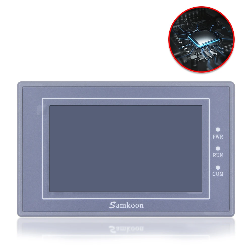 PLC  Samkoon EA-043A Sam-Koon HMI ġ ũ, ޸ ӽ ̽ ÷, 4.3 ġ EA043A, 480*272, ǰ